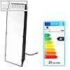 LED-B?roleuchte "Lichttherapie", 21 W, 5.800 K, (H)34 cm, PC/PMMA, schwarz