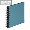 WIRE-O Fotoalbum S.O.H.O., 40 Seiten, 195 x 145 mm, denim, 3er Pack, 1329452150