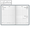 Taschenkalender -140 x 100 mm, 1 Tag/1 Seite, Softcover, schwarz, 5033830904