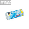 M?llbeutel mit Tragegriffen, 10 L., 42 x 39.5 cm, 7 my, transparent, 30 St.