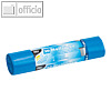 Papstar M?lls?cke, 120 Liter, 110 x 70 cm, 43 my, blau, 20 St?ck, 12338