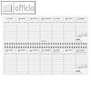 Glocken Tisch-Querkalender - 297 x 100 mm, 1 Woche / 1 Seite, 50-719 21 205