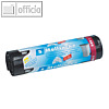 Papstar M?lls?cke, 240 Liter, 125 x 100 cm, 60 my, schwarz, 5 St?ck, 12126