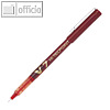 Pilot Tintenroller Hi-Tecpoint V7, Strichstärke 0.5 mm, rot, 085772