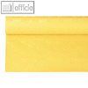 Papstar Papiertischtuch mit Damastprägung, 6 m x 1.2 m, gelb, 12er-Pack, 85469