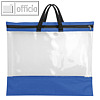 Veloflex Reissverschlusstasche Velobag To Go Blau blau/transparent