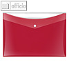 Dokumententasche VELOCOLOR, DIN A4, max. 100 Blatt, PP, rot, 6 St., 4530120