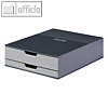 Durable Schubladenbox COFFEE POINT BOX S, 280 x 95 x 356 mm, anthrazit, 3383-58