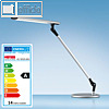LED-Leuchte DELIGHT, 4000 K, 2436 Lux, H?he 57 cm, Aluminium / Stahl, silber