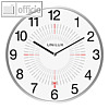 unilux Wanduhr / Funkuhr "OUTDOOR", ? 35.5 cm, wetterfest, silber, 400094566
