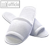Einweg-/Sauna-/Schwimmbad Slipper CLASSIC offen, Frottee-Polyester, paarweise, 1
