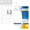 Herma Transparente Folien-Etiketten, 97 x 42.3 mm, matt, 120 St?ck, 4586