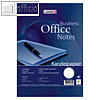 Kanzleipapier BUSINESS OFFICE NOTES, DIN A3 auf A4 gefalzt, liniert, 250 Blatt