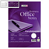 Kanzleipapier BUSINESS OFFICE NOTES, DIN A3 auf A4 gefalzt, rautiert, 250 Blatt