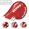 KORES Einweg-Korrekturroller SCOOTER, Breite 4.2 mm, L?nge 8 m, KR84823