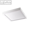 LED-Deckenleuchte 9230, eckig, 30x30x4 cm, 90-265 V/30 W/150 LEDs, wei?, 9230