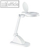 LED-Lupenleuchte 9222, 3 Dioptirien, 6.400 K, 240 V/18 LEDs/3.6 W, wei?, 9222