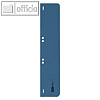 Elba Ösenschmalhefter, Karton 250 g/m², 305 x 65 mm, blau, 100 Stück, 100091760