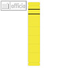 Ordner-R?ckenschilder, selbstklebend, schmal/kurz - 39 x 192 mm, gelb, 10 St?ck