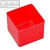 allit Einsatzbox EuroPlus Insert 45/1, Größe: 1, 54 x 54 x 45 mm, PS, rot,456310