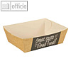 Papstar Pommes Frites Trays Pommes-Frites-Trays - 15 x 7 x 3,5 cm