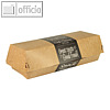 Papstar Baguetteboxen Baguetteboxen - 6,2 x 7,5 x 21 cm