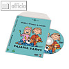 3L DVD Schutz-Hüllen im Cover-Format, 150 x 188 mm, glasklar, 100 Stück, 10281