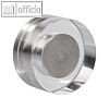  Magnete f?r Glasboards, max. 4.8 kg, ? 20 mm, Acryl, transparent, 4 St?ck
