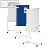 Universal Board, Flipchart/Whiteboard/Pintafel, 1.200 x 750 mm, Filz blau