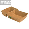 Papstar Pommes Frites Trays 3.5 x 7 x 9 cm