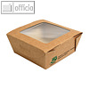 Papstar Feinkostboxen 4,5 x 9 x 9 cm / 350 ml