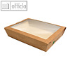 Papstar Feinkostboxen 4,5 x 21 x 16 cm / 1.500 ml