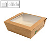 Papstar Feinkostboxen 4,5 x 12 x 12 cm / 650 ml