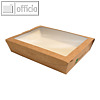 Papstar Feinkostboxen 4,5 x 18 x 13 cm / 1.000 ml