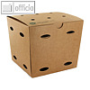 Papstar Pommes Frites Boxen 14 x 14.5 x 14.5 cm