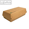 Baguetteboxen "pure - 100% Fair", 7.5 x 10.7 x 22 cm, Pappe, braun, 175 St.
