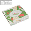 Pizzakartons "pure", 20 x 20 x 3 cm, Cellulose, lebensmittelecht, 100 Stück