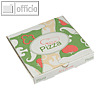 Pizzakartons "pure", 20 x 20 x 3 cm, Cellulose, lebensmittelecht, 100 St?ck