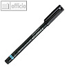 Lumocolor W?schemarker laundry, Rundspitze: 0.6 mm, wasserfest, schwarz