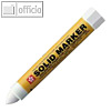 SAKURA Industriemarker "Solid Marker Extreme", Strichfarbe: weiß, XSCT50