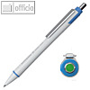Kugelschreiber SLIDER XITE XB, Strichfarbe: grün, Strichstärke: 0.7 mm, weiß