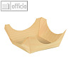 Papstar Fingerfood-Schalen "pure", eckig, 6 x 6 x 2.5 cm, Holz, 500 St?ck, 85684