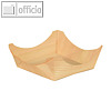 Papstar Fingerfood-Schalen "pure", eckig, 8 x 8 x 3 cm, Holz, 500 St?ck, 85685
