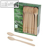 Papstar Kaffeel?ffel "pure", (L)11 cm, Holz/FSC?-zertifiziert, 1.000 St?ck,84841