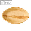 Schalen "pure", oval, 300 ml, 20 x 12.5 x 3 cm, Palmblatt, 100 St?ck, 85502
