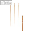 Papstar Fingerfood-Spie?e "pure", (L)15 cm, gedrechselt, Holz, 6.000 St?ck,84845