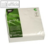 Papstar Servietten "pure", 2-lagig, 1/4-Falz, 33 x 33 cm, wei?, 300 St?ck, 86913
