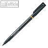 Lumocolor Permanent-Marker special 319F, Rundspitze: 0.4 mm, schwarz, 319 S-9
