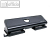 Rapesco Vierfachlocher 720, Stanzleistung: 20 Blatt, Metall, schwarz, 1054