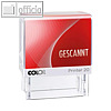 Colop Textstempel Printer 20 L, Text: "GESCANNT" rot, Druck: 14 x 38 mm, 151610